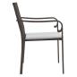 Preview: Gartenst?hle mit Kissen 2 Stk. Braun 56x59x84 cm Poly Rattan