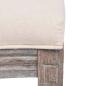 Preview: Esszimmerst?hle 4 Stk. Creme Stoff