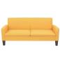 Preview: 3-Sitzersofa 180 x 65 x76 cm Gelb