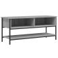 Preview: TV-Schrank Grau Sonoma 100x35x45 cm Holzwerkstoff