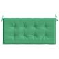 Preview: Gartenbank-Auflage Grün 120x50x3 cm Oxford-Gewebe
