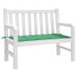 Preview: Gartenbank-Auflage Grün 120x50x3 cm Oxford-Gewebe
