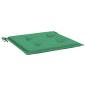 Preview: Gartenstuhl-Kissen 2 Stk. Grün 50x50x3 cm Oxford-Gewebe