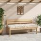 Preview: Palettenkissen Baumwolle 120×80×10 cm Beige