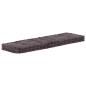 Preview: Palettenkissen Baumwolle 120×40×7 cm Anthrazit