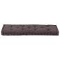 Preview: Palettenkissen Baumwolle 120×40×7 cm Anthrazit