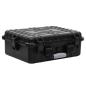 Preview: ARDEBO.de - Flugkoffer Tragbar Schwarz 52x40x19 cm PP