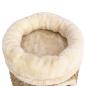 Preview: Katzenhaus mit Luxuriösem Katzenbett 33 cm Seegras