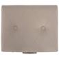 Preview: Hocker mit Stauraum 3 Stk. Beige Stoff