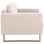 Preview: 3-Sitzer-Sofa Stoff Cremeweiß