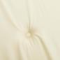 Preview: Liegestuhl-Auflage Creme (75+105)x50x4 cm