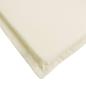 Preview: Liegestuhl-Auflage Creme (75+105)x50x4 cm