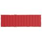 Preview: Sonnenliegen-Auflage Rot 200x50x3 cm Oxford-Gewebe