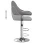 Preview: Barhocker 2 Stk. Grau Kunstleder