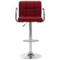 Preview: Barhocker Weinrot Stoff