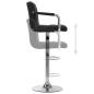 Preview: Barhocker Schwarz Stoff