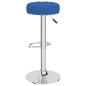 Preview: Barhocker 2 Stk. Blau Stoff