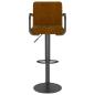 Preview: Barhocker Braun Samt