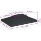 Preview: Pavillon-Dachplane mit Kaminabzug 310 g/m² 4x3 m Anthrazit