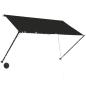 Preview: Einziehbare Markise mit LED 250×150 cm Anthrazit