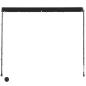 Preview: Einziehbare Markise mit LED 250×150 cm Anthrazit