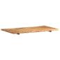 Preview: Tischplatte Massivholz Akazie 100x(50-60)x2,5 cm