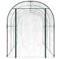Preview: Gewächshaus Transparent 160x400x190 cm PVC & Stahl