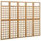 Preview: Spalier/Paravent 5-teilig Massivholz Tanne 201,5x180 cm