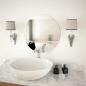 Preview: Wandspiegel 50 cm Rund Glas