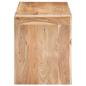 Preview: Bank 110x38x46 cm Massivholz Akazie
