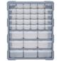 Preview: Multi-Schubladen-Organizer mit 39 Schubladen 38x16x47 cm