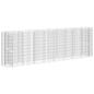 Preview: Gabionen-Hochbeet Verzinktes Eisen 330x50x100 cm