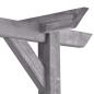 Preview: Garten-Pergola Grau 200x40x205 cm Imprägniertes Kiefernholz
