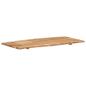 Preview: Tischplatte Massivholz Akazie 118x(50-60)x2,5 cm