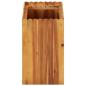 Preview: Garten-Hochbeet 50 x 30 x 50 cm Massivholz Akazie