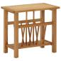 Preview: ARDEBO.de - Zeitungstisch 45x27x42 cm Eiche Massivholz