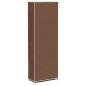 Preview: Schuhschrank Schuhregal 8 Schicht 57 x29 x162 cm Braun