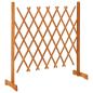Preview: Garten-Rankzaun Orange 120x90 cm Massivholz Tanne