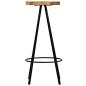 Preview: Barhocker 4 Stk. Massivholz Mango