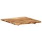 Preview: Tischplatte Massivholz Akazie 58x(50-60)x2,5 cm