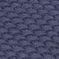 Preview: Teppich Rechteckig Marineblau 160x230 cm Baumwolle