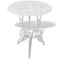 Preview: 3-tlg. Bistro-Set Aluminiumguss Weiß