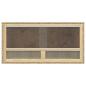 Preview: Terrarium Holzwerkstoff 60x30x30 cm