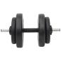 Preview: Curlhantel und Kurzhantel mit Gewichten 60 kg