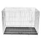 Preview: Faltbare Hundebox Metall XXL