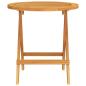 Preview: Bistrotisch Ø46x47 cm Massivholz Akazie