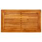 Preview: Garten-Couchtisch 70x40x36 cm Massivholz Akazie
