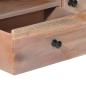 Preview: TV-Schrank 118x30x40 cm Massivholz Akazie