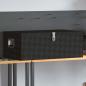 Preview: ARDEBO.de - Aufbewahrungsbox Schwarz 100x55x37 cm Aluminium