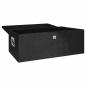 Preview: Aufbewahrungsbox Schwarz 100x55x37 cm Aluminium